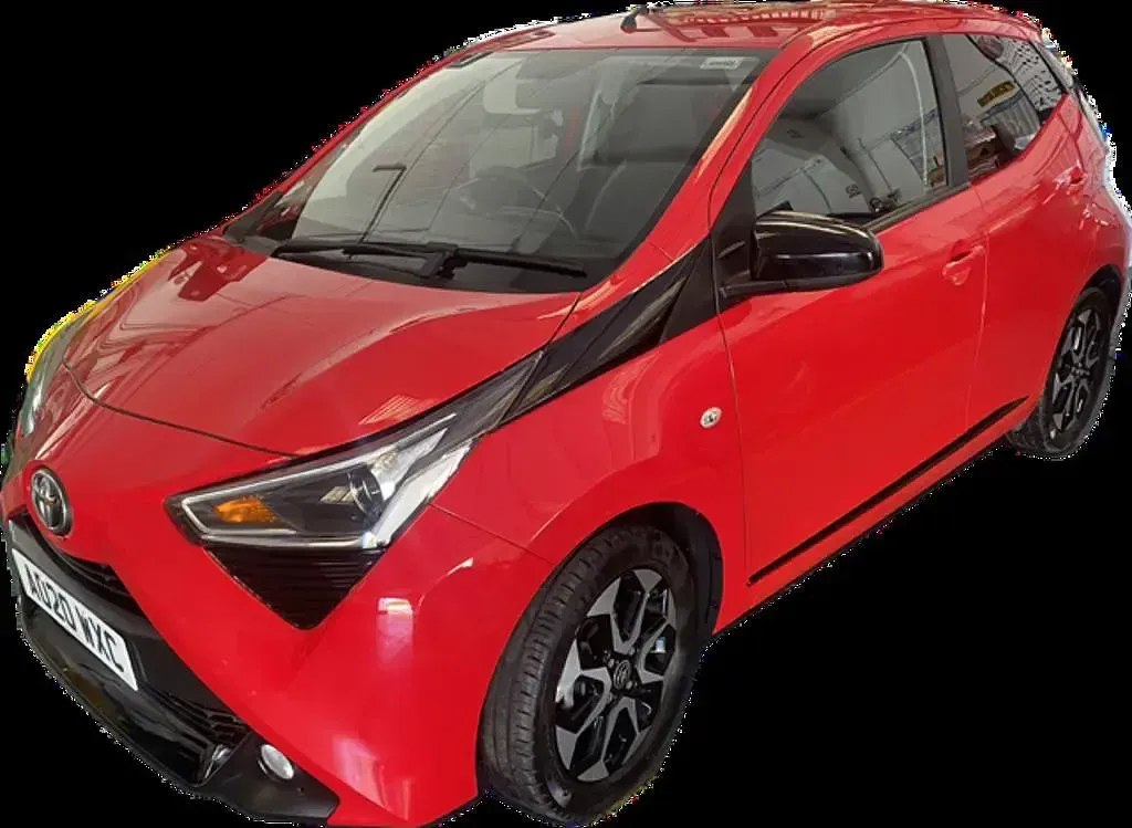 Used Toyota Aygo Trend 72 HP (52 kW) 2020 Red Hatchback