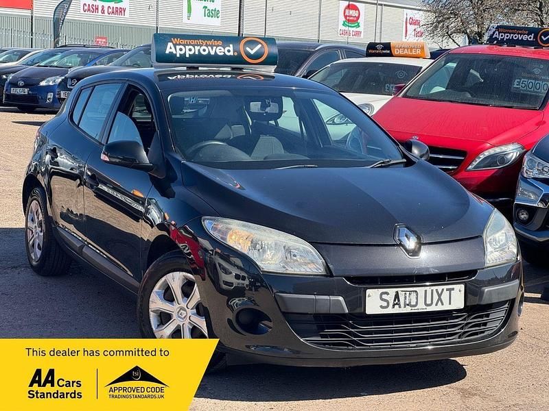 Black Used 2010 Renault Mégane III Extreme Hatchback | £1,295 (Fair price) - Image 1/3