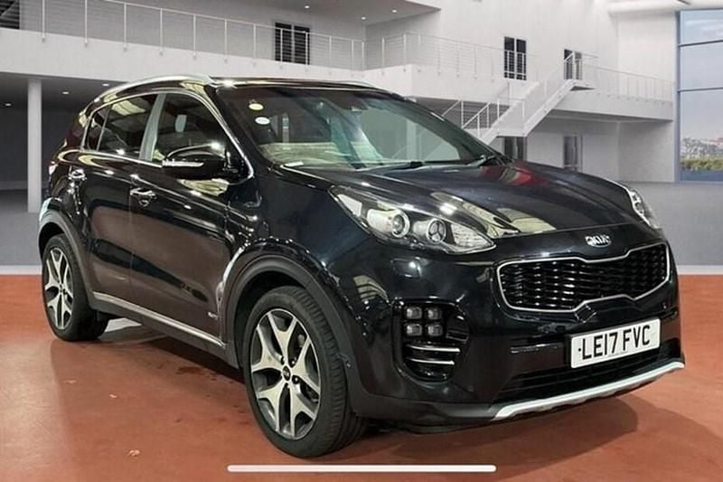 Black Used 2017 Kia Sportage GT-Line S SUV | £10,995 (Good price) - Image 1/1