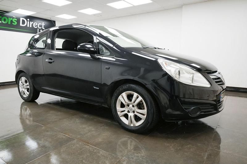 Begagnad Vauxhall Corsa 2008 Svart Halvkombi