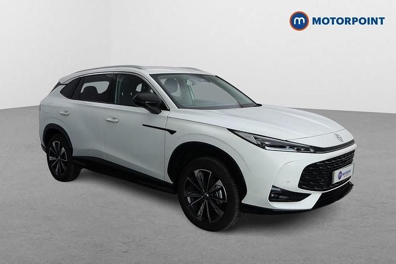 White Used 2025 MG HS Trophy SUV | £22,399 (Expensive) - Image 1/4