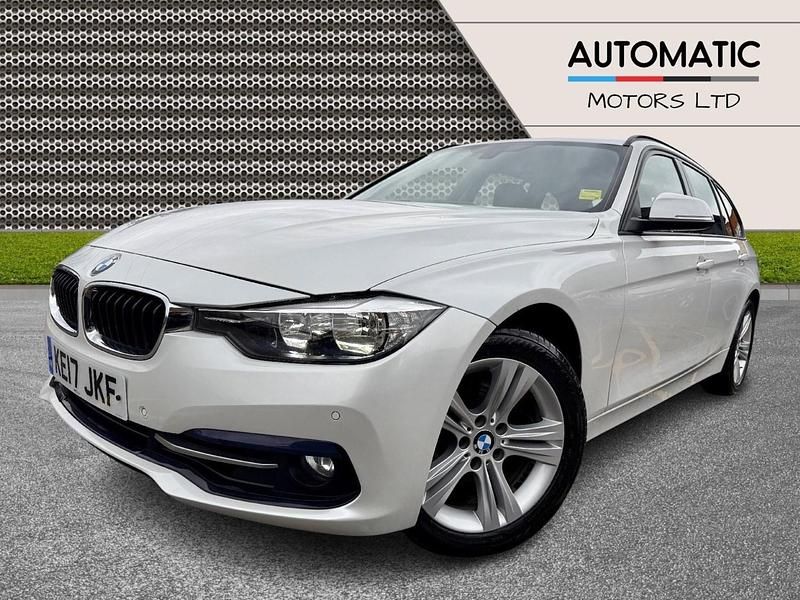 Used BMW 318 Sport Line 136 HP (100 kW) 2017 White Estate