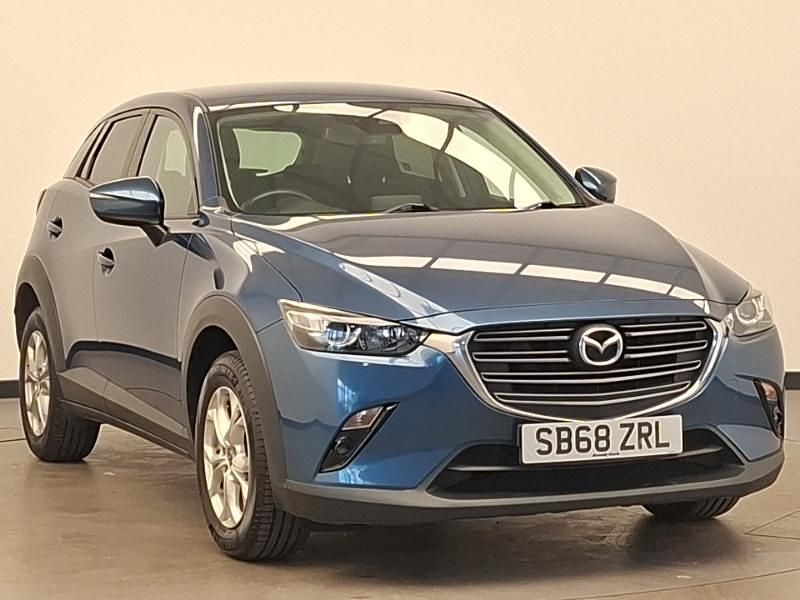Used Mazda CX-3 121 HP (88 kW) 2019 Blue SUV