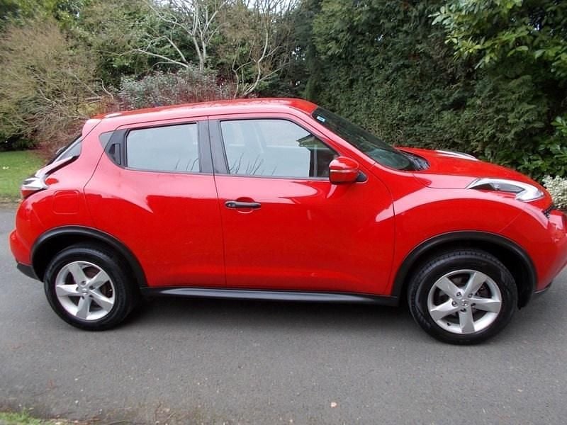 Used Nissan Juke Visia 94 HP (69 kW) 2017 Red SUV