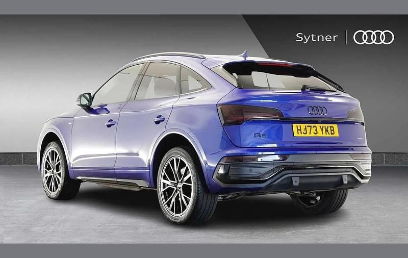 Used Audi Q5 Sportback Black Edition 200 HP (147 kW) 2023 Blue SUV