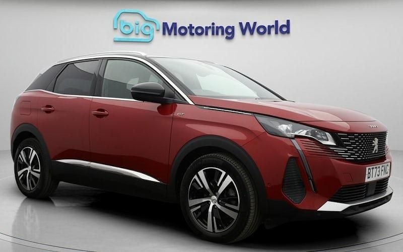 Red Used 2023 Peugeot 3008 GTi Estate | £19,700 (Fair price) - Image 1/4
