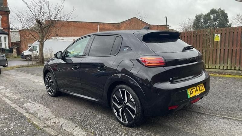 Used Peugeot e-208 GT 98 kW (134 HP) 2024 Black Hatchback
