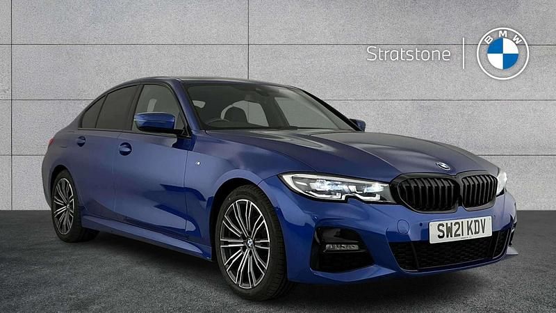 Used BMW 320 M Sport 192 HP (141 kW) 2021 Blue Sedan
