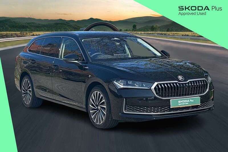 Black Used 2025 Skoda Superb LAURIN & KLEMENT Estate | £37,561 - Image 1/4