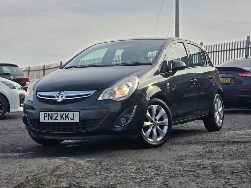 Used Vauxhall Corsa Active 100 HP (73 kW) 2012 Black Hatchback