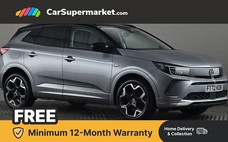 Used Vauxhall Grandland X Ultimate 131 HP (96 kW) 2023 Grey SUV