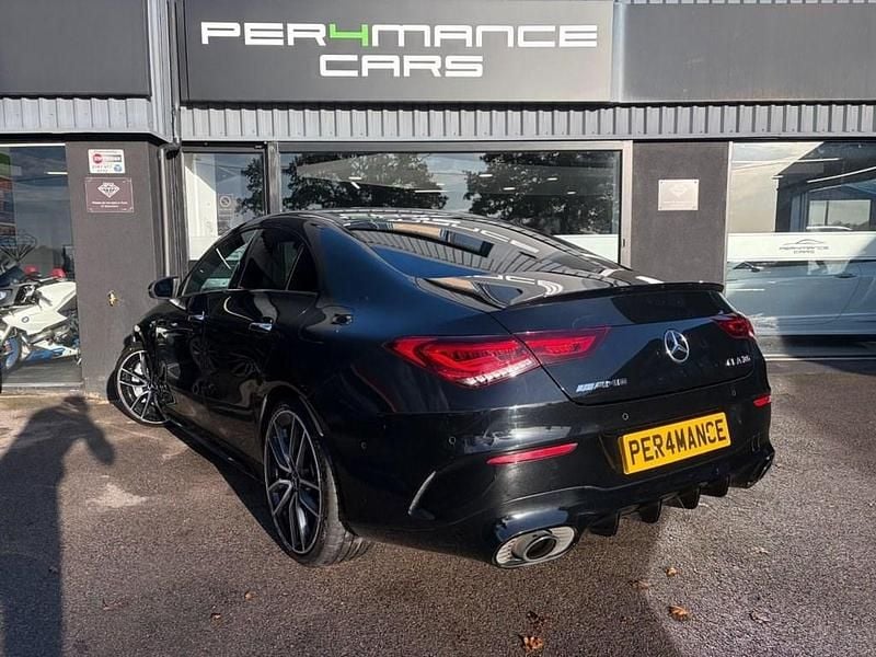 Used Mercedes CLA35 AMG Premium 306 HP (225 kW) 2022 Black Coupe