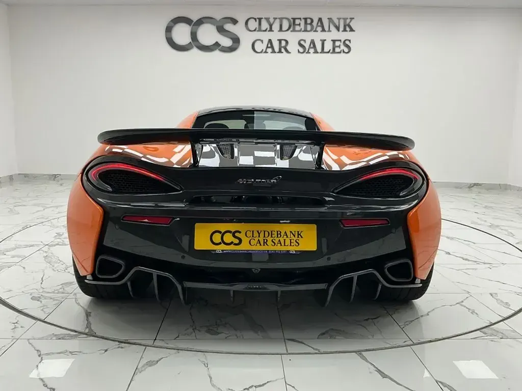 Used McLaren 570S 570 HP (419 kW) 2017 Orange Coupe
