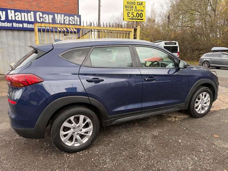Używany Hyundai Tucson SE 177 KM (130 kW) 2019 Niebieski SUV