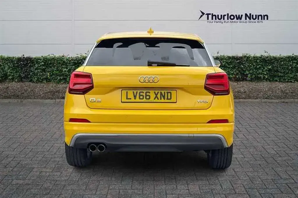 Used Audi Q2 S-Line 150 HP (110 kW) 2016 Yellow SUV