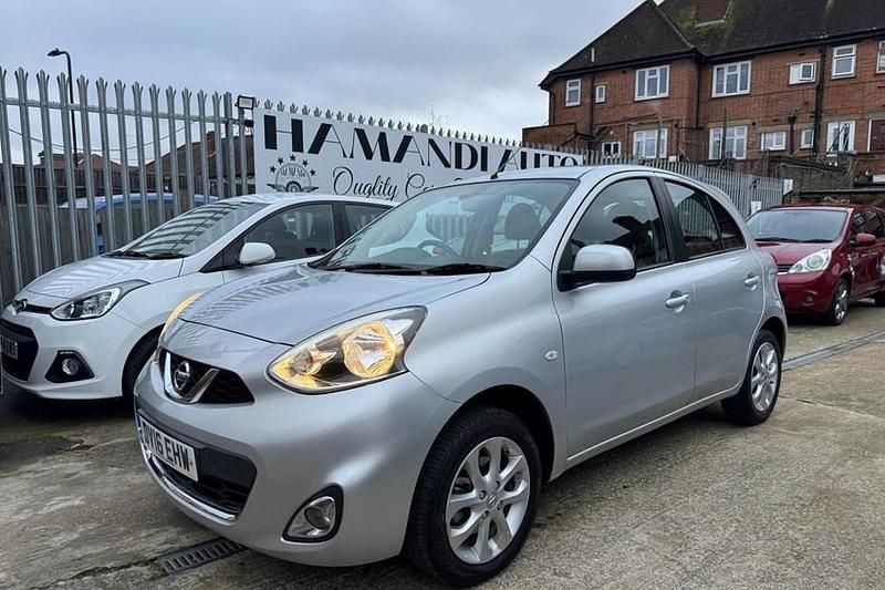 Used Nissan Micra Acenta 80 HP (58 kW) 2016 Silver Hatchback