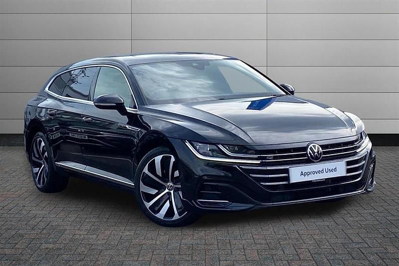 Used VW Arteon R-line 150 HP (110 kW) 2021 Black Estate