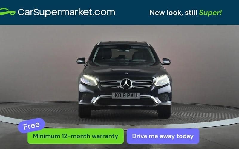 Used Mercedes GLC250 204 HP (150 kW) 2018 Blue Estate