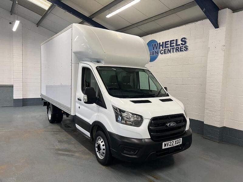 Used Ford Transit S 130 HP (95 kW) 2022 White Cabriolet