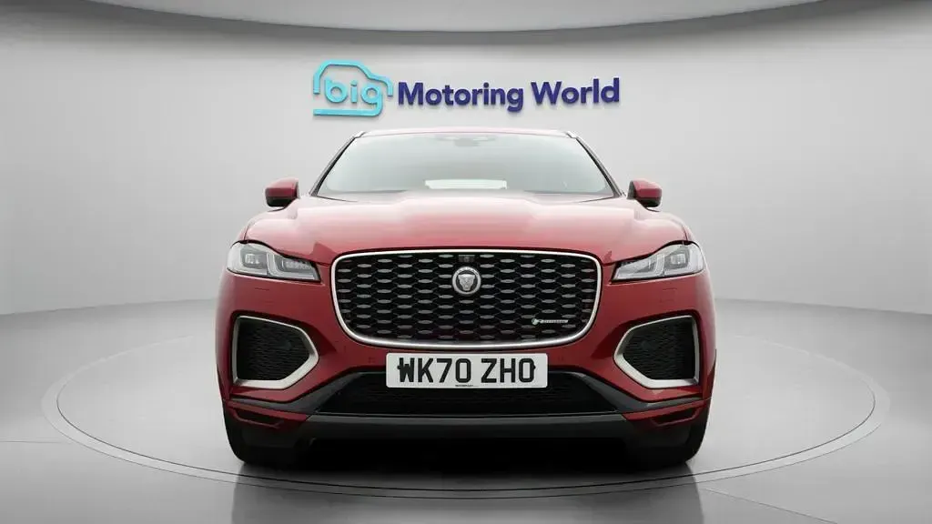 Used Jaguar F-Pace R-Dynamic 250 HP (183 kW) 2021 Red SUV