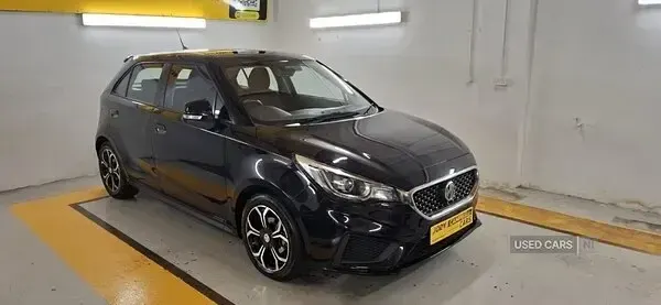 Used MG MG3 Excite 106 HP (77 kW) 2020 Black Hatchback