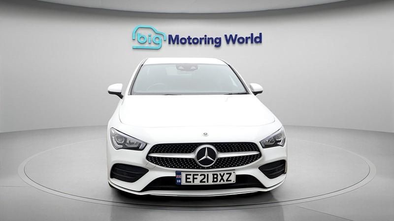 Used Mercedes CLA180 AMG line 136 HP (100 kW) 2021 White Sedan