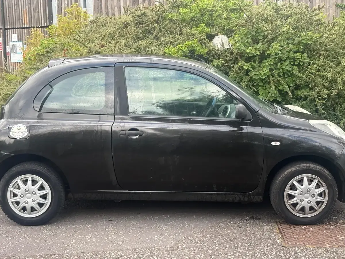 Used Nissan Micra Visia 2009 Black Hatchback