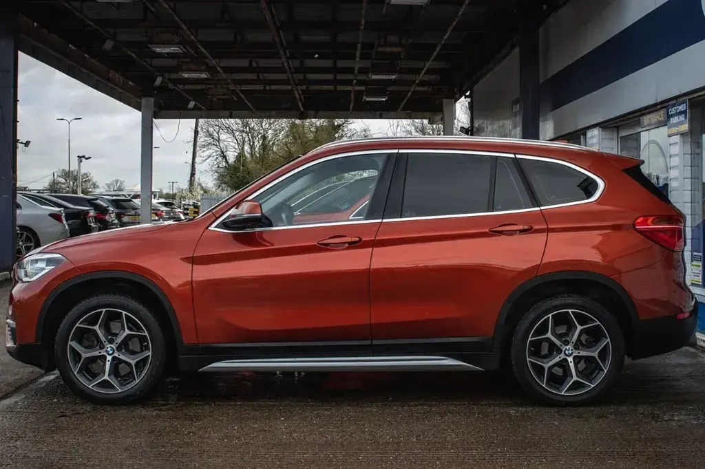 Used BMW X1 xLine 192 HP (141 kW) 2018 Orange SUV