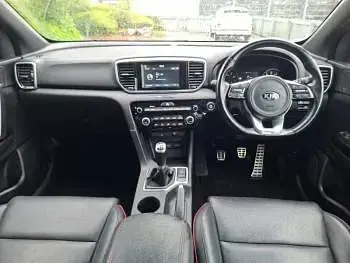 Used Kia Sportage GT-Line 130 HP (95 kW) 2018 Grey SUV
