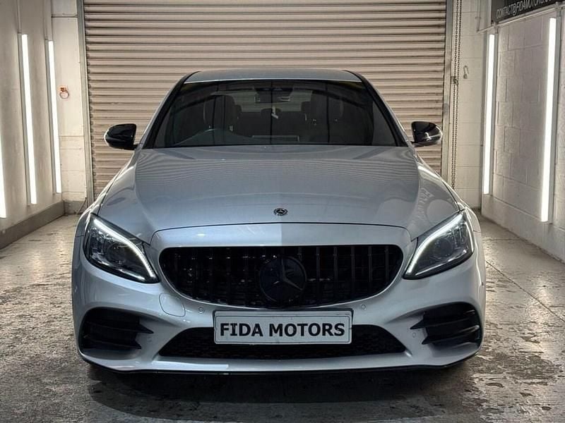 Used Mercedes C220 AMG Line Premium 194 HP (142 kW) 2020 Silver Sedan