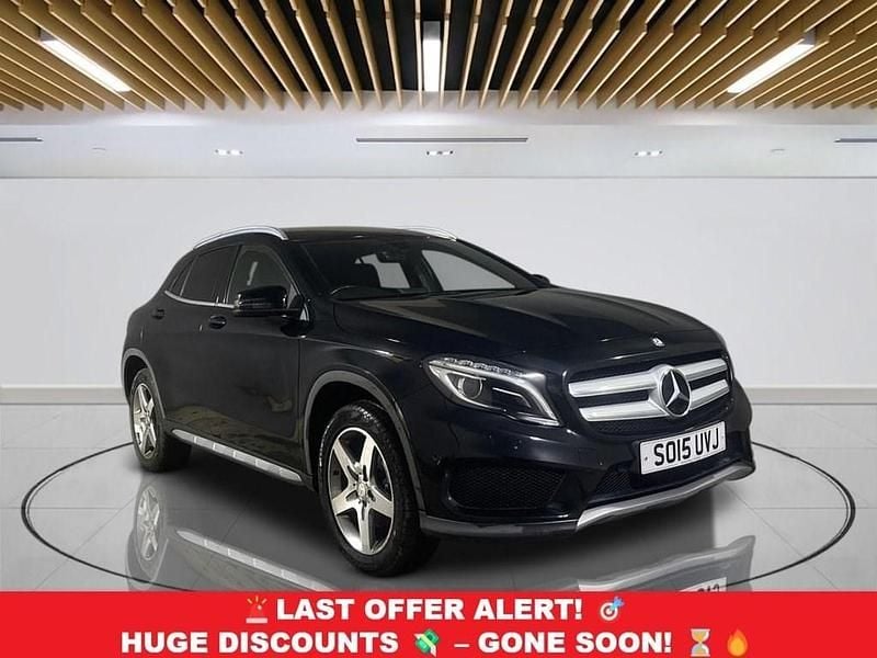 Black Used 2015 Mercedes GLA220 AMG line SUV | £11,999 (Good price) - Image 1/4