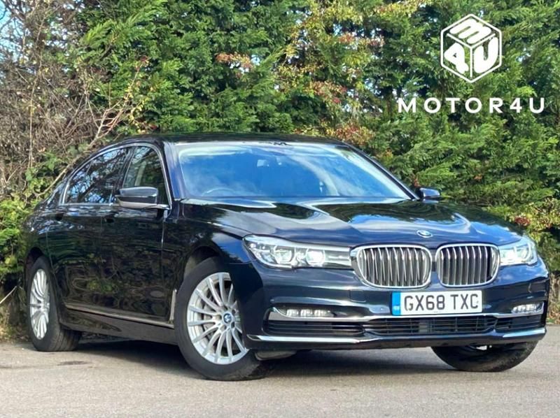 Blue Used 2018 BMW 730L Exclusive Sedan | £15,990 (Good price) - Image 1/3