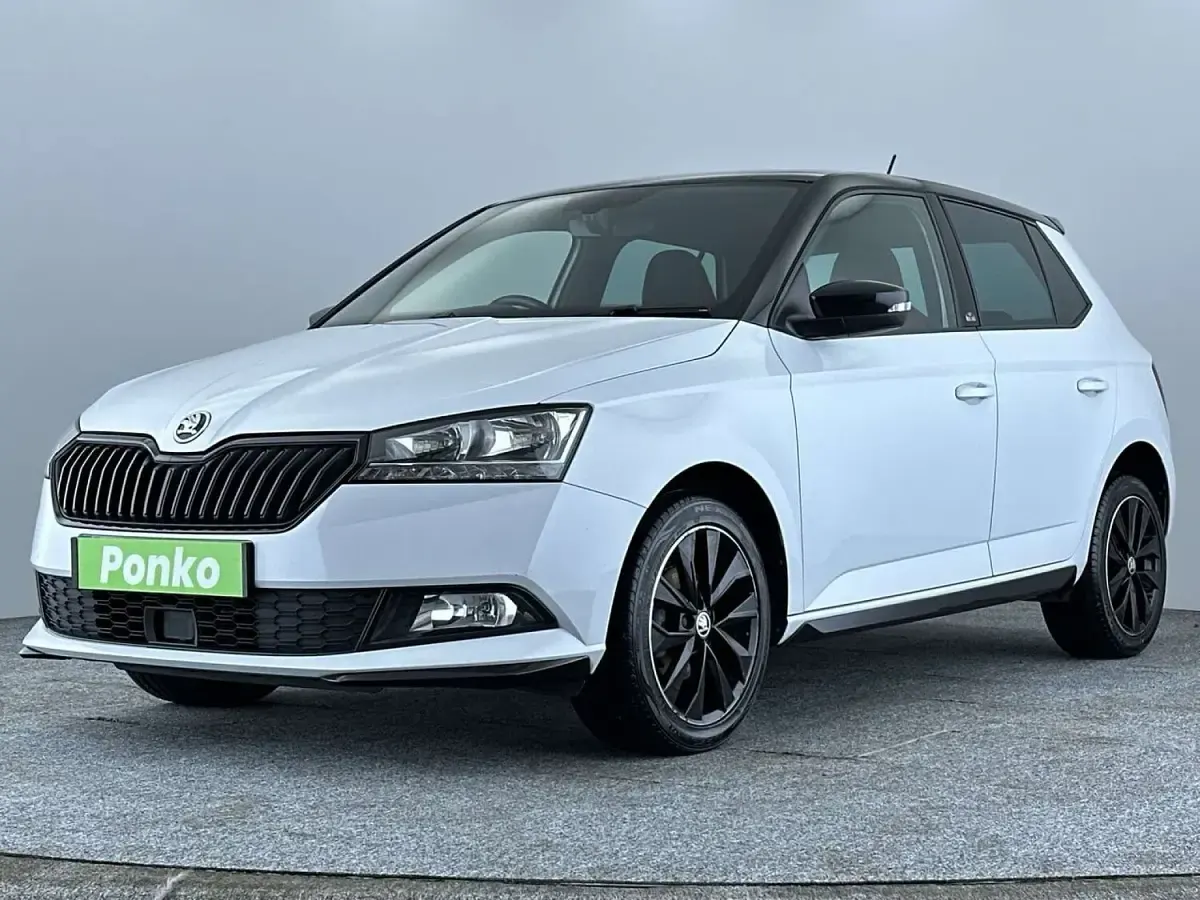 Used Skoda Fabia Monte Carlo 95 HP (69 kW) 2019 White Hatchback