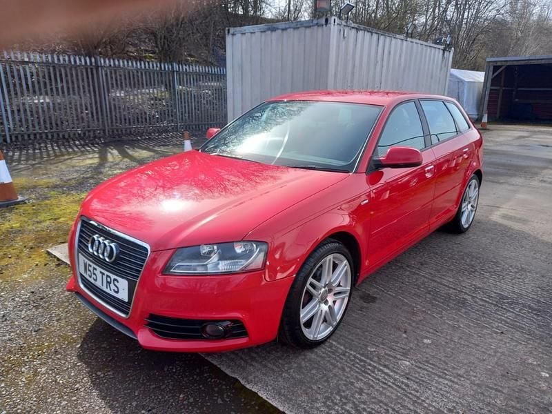 Used Audi A3 S-Line 2012 Red Hatchback