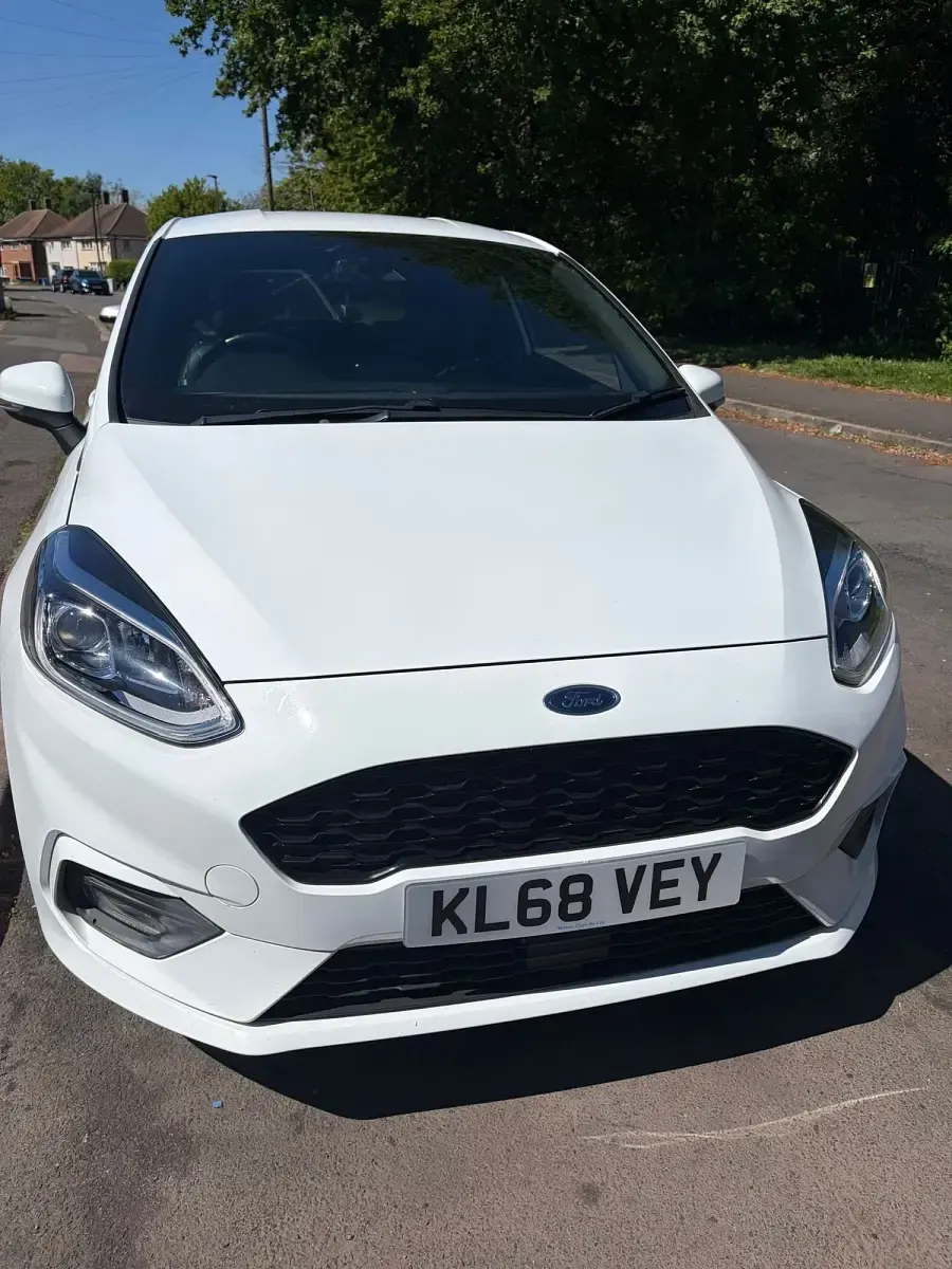 Used Ford Fiesta ST-Line X 140 HP (102 kW) 2019 White Hatchback