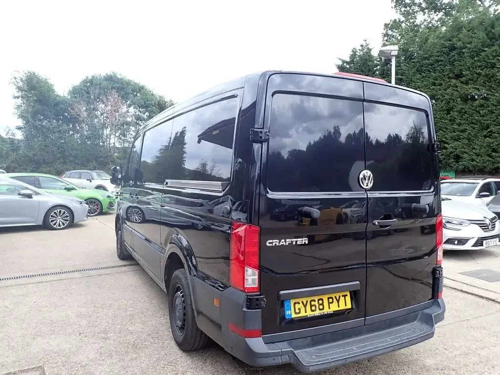 Used VW Crafter Highline 140 HP (102 kW) 2018 Black Van