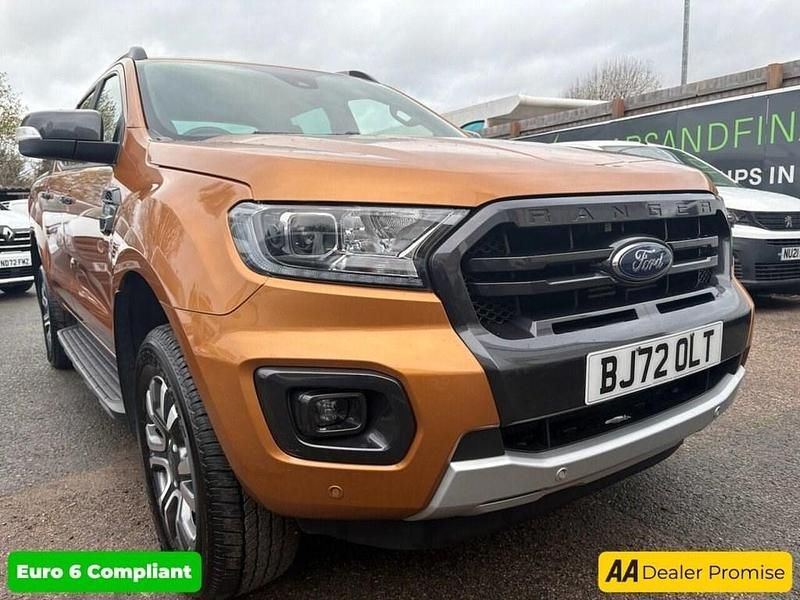 Used Ford Ranger Wildtrack 2022 Orange Pickup