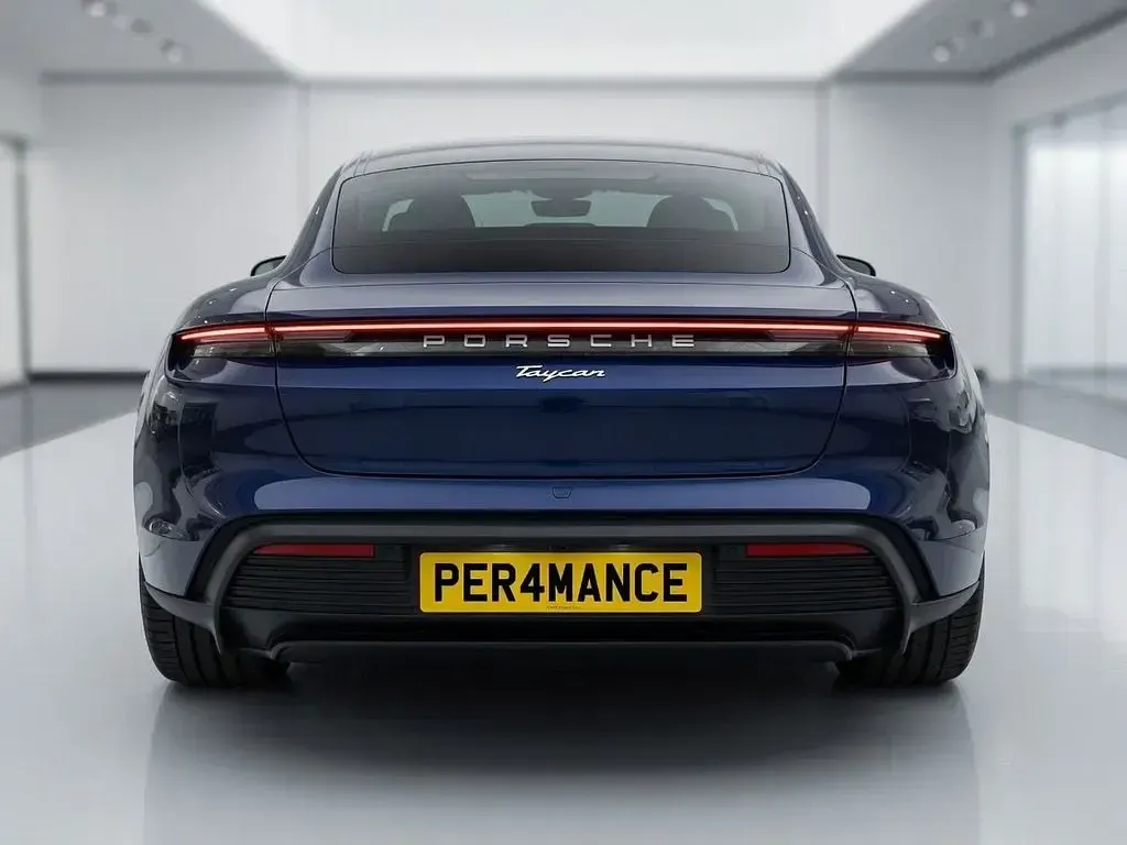 Used Porsche Taycan Performance Package 11 kW (15 HP) 2023 Blue Sedan