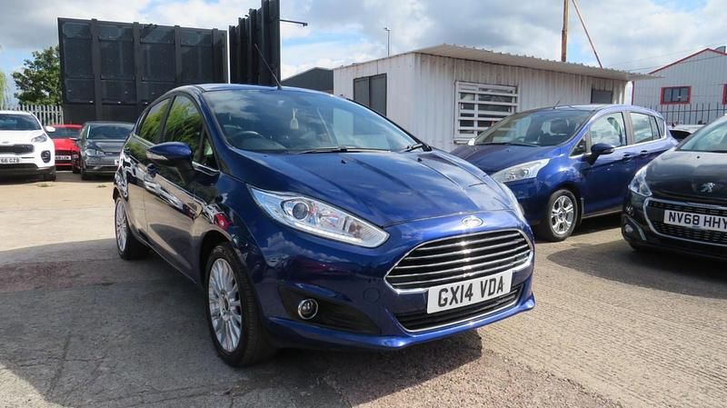 Blue Used 2014 Ford Fiesta Titanium Hatchback | £5,295 (Super price) - Image 1/4
