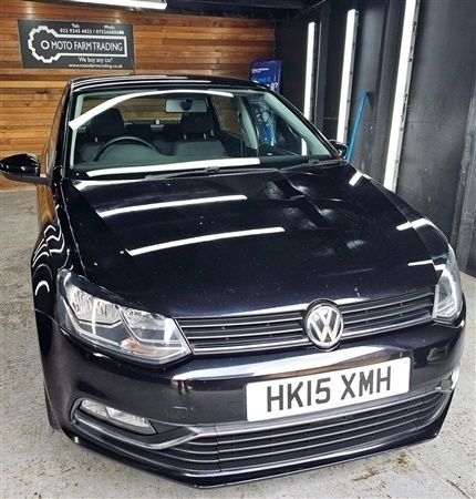 Black Used 2015 VW Polo SE Hatchback | £5,795 (Fair price) - Image 1/1