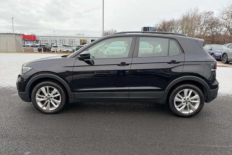 Used VW T-Cross SE 95 HP (69 kW) 2022 Black SUV