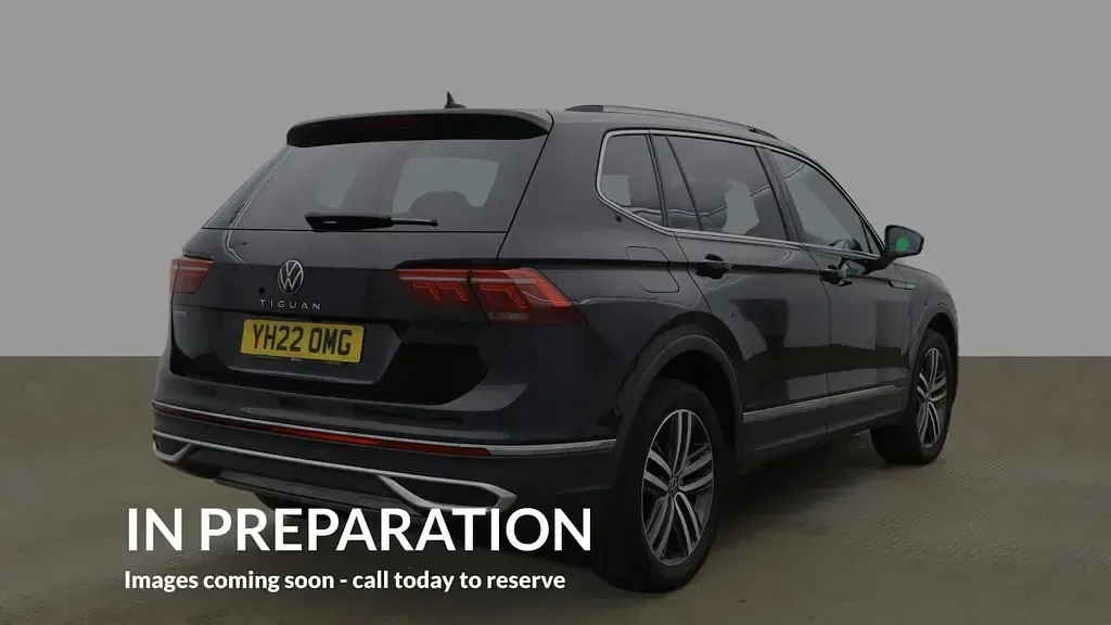 Used VW Tiguan Allspace Elegance 150 HP (110 kW) 2022 Black SUV
