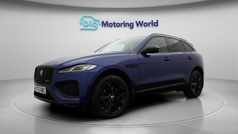 Used Jaguar F-Pace R-Dynamic 204 HP (150 kW) 2022 Blue SUV