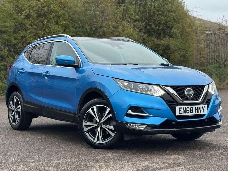 Blue Used 2018 Nissan Qashqai N-Connecta SUV | £12,280 (Fair price) - Image 1/4