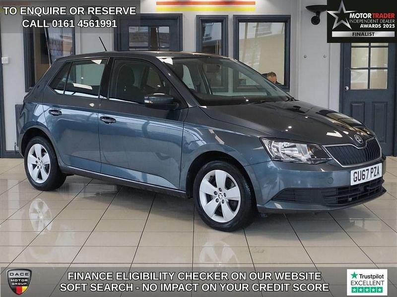 Grey Used 2017 Skoda Fabia SE Hatchback | £8,940 (Fair price) - Image 1/4