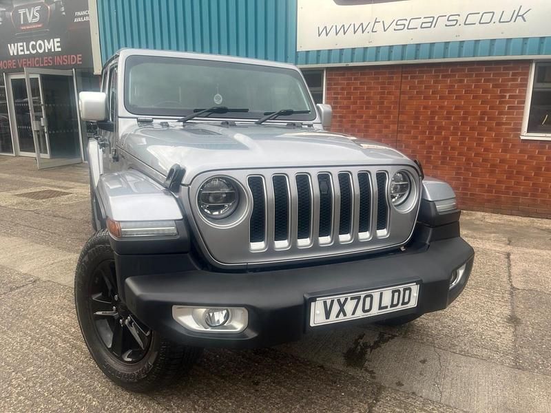 Used Jeep Wrangler Overland 2020 Silver SUV
