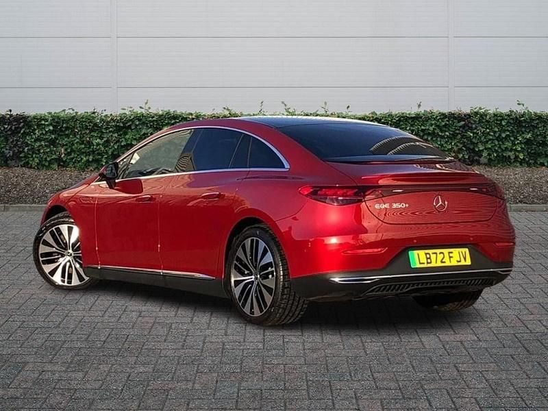 Used Mercedes EQE350 Exclusive Luxury 214 kW (292 HP) 2022 Red Sedan