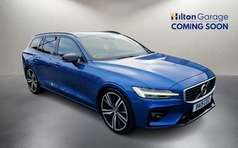 Blue Used 2019 Volvo V60 R-Design Pro Estate | £22,150 (A bit pricey) - Image 1/1