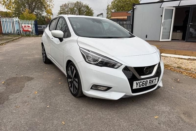 White Used 2019 Nissan Micra Tekna Hatchback | £7,995 (Good price) - Image 1/1