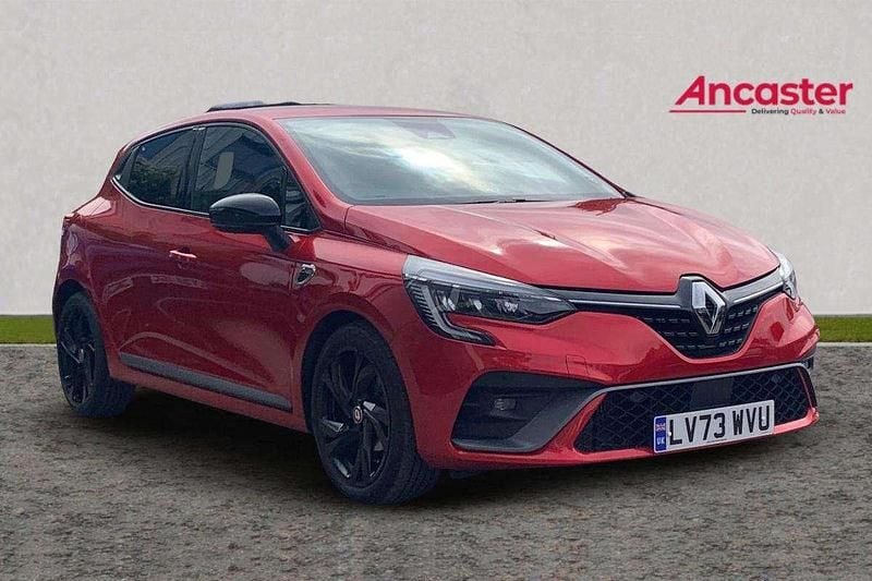 Red Used 2023 Renault Clio V RS Line Hatchback | £15,295 (Fair price) - Image 1/4